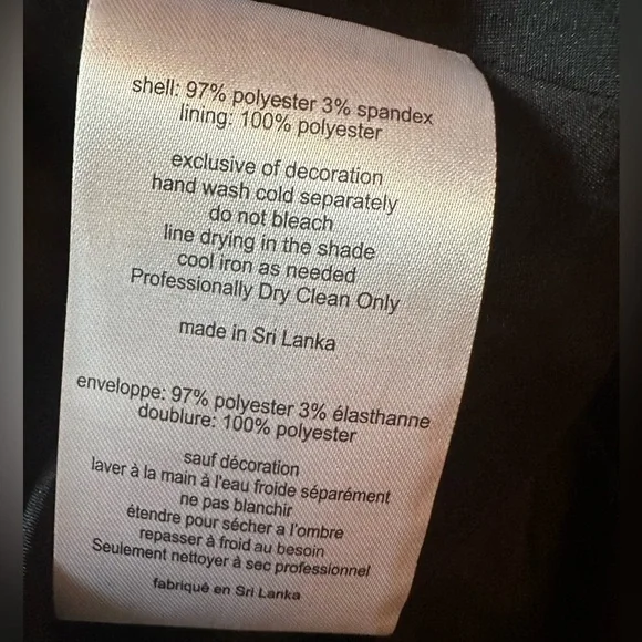 DB Studio Elegant jacquard Black Dress size 16 - Picture 9 of 9